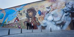 Fotografía: Graffitis inmensos que se pueden ver por valencia
