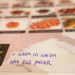 Si sobra comida, hay que pagar