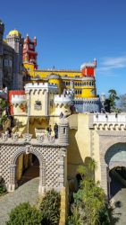 Fotografía: Lleno de turistas, pero no decepciona el Palacio da Pena