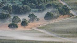 Fotografía: El famoso ZigZag una mañana de neblina