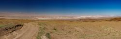 La llegada a San Pedro de Atacama impresiona, uno no se hace a la idea de las dimensiones