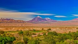 Buenas vistas a los andes para comer