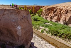 Toconao y su cañón en Atacama