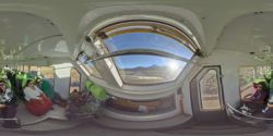 Así es el bus en el que fuimos al Tatio en 360 grados