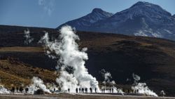 De los sitios más visitados de Atacama, el Tatio