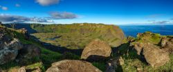 Rano Kau desde Orongo
