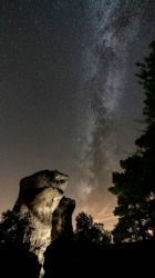 Fotografía: Los callejones de las majadas impresionan por la noche