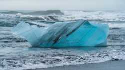 Fotografía: Espectaculares icebergs en la playa de los diamantes