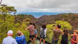 Fotografía: Tremenda tirolina en Izcagua, en altura y longitud