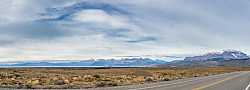 Carretera Solitaria en la Patagonia Argentina