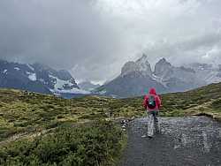 Caminata en Torres del Paine hacia los cuernos