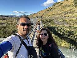 Mucha alegria iniciando un sendero tan icónico