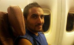 En el avión