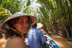 En barca por el mekong