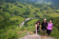 Laderas y laderas en sapa