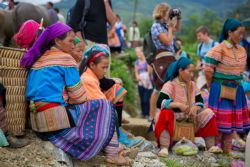 Los mercados tradicionales en sapa son muy coloridos