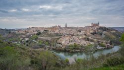 Vista de Toledo al atardecer