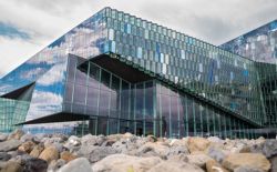 Harpa Concert Hall, Reykjavik, Islandia