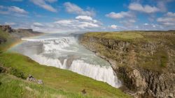 Cascada Gullfoss en Islandia