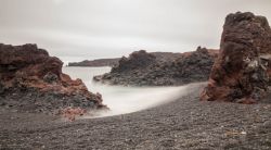 Playas de lava en Islandia