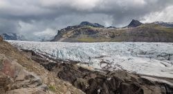 Glaciar svinafellsjokull  en Islandia