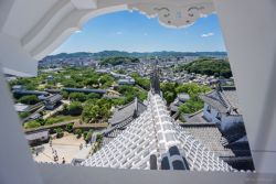 Vista de Okayama desde el Castillo de Himeji