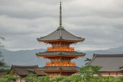 Pagoda en Kiyomizu dera, Kyoto