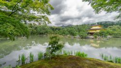El tan fotografiado Templo Dorado en Kioto