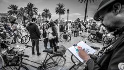 Fotografía: Alfredo Ugarte inmortalizando el momento a su manera