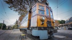 Fotografía: Tren de madera en Soller