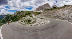 Fotografía: En tres cimas de lavaredo no sólo se retuerce la carretera