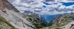 Fotografía: Refugio al coronar las tres cimas de Lavaredo
