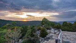 Fotografía: Mirador del punto más alto del parque El Hosquillo