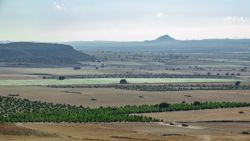 Fotografía: El aparcamiento para empezar ruta hasta el Castellar de Meca