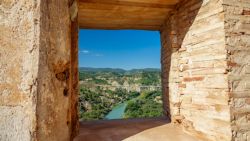 Fotografía: Río Cabriel a su paso por Cofrentes desde el Castillo